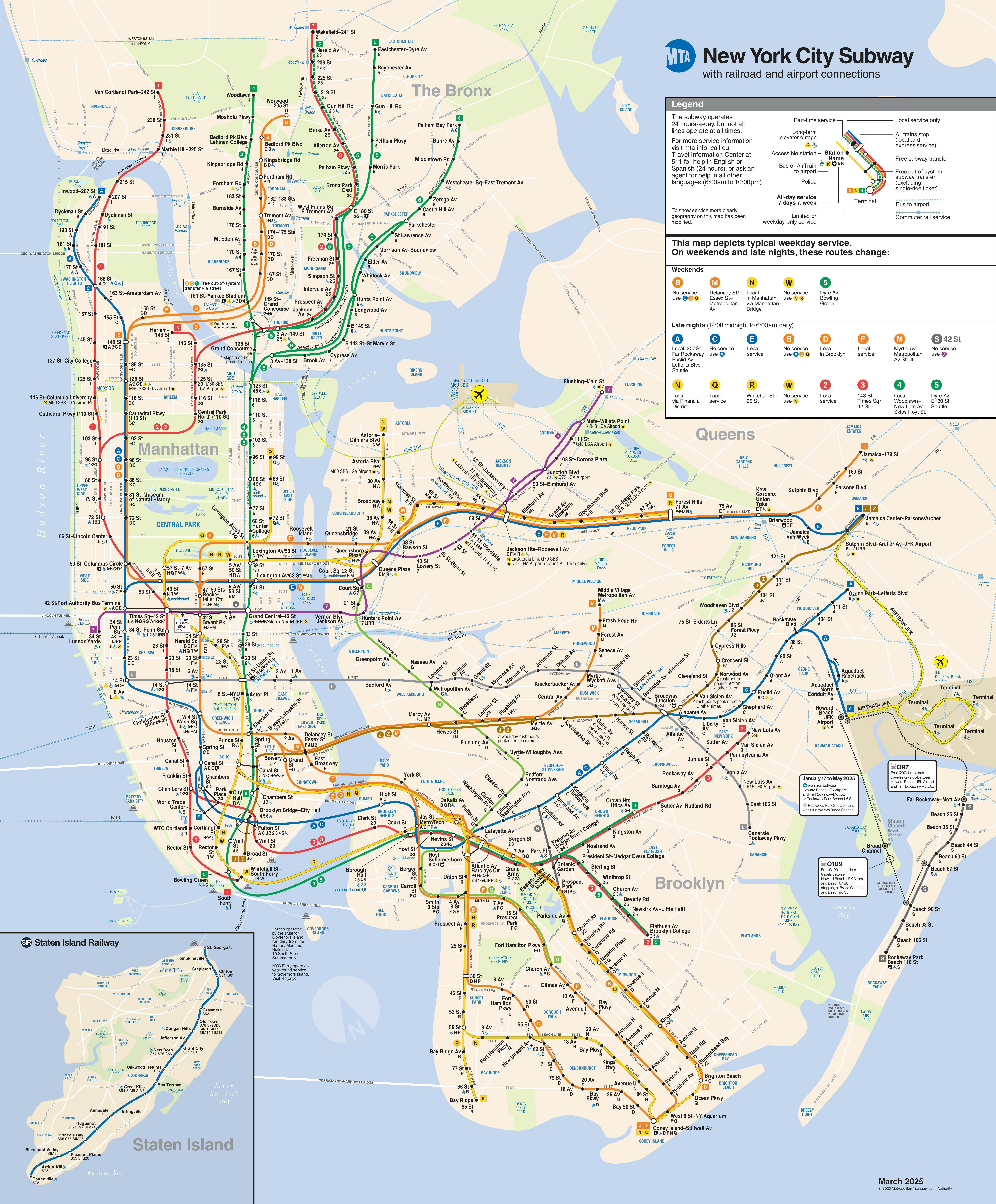 The Tauranac-Hertz subway map