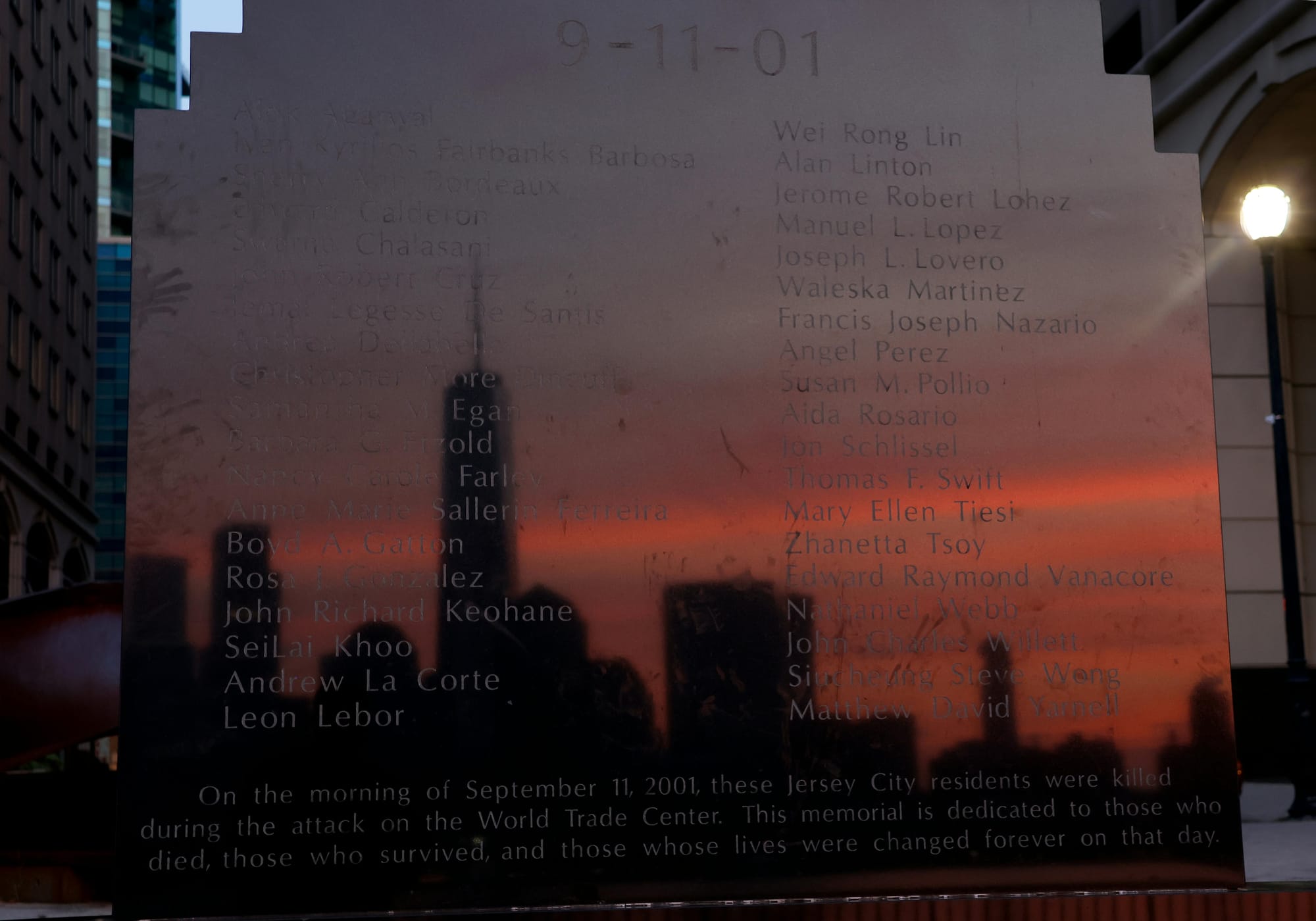 A Nation and City Less Secure